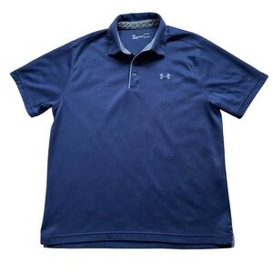 Men’s Under Armour Navy Blue HeatGear Polo